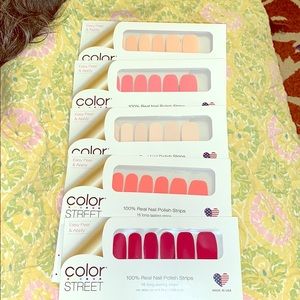 Nail bundle of color street Nail strips